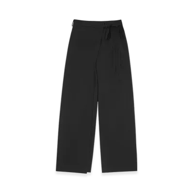 MM6 Maison Margiela Women's Wrap Trousers "Black"