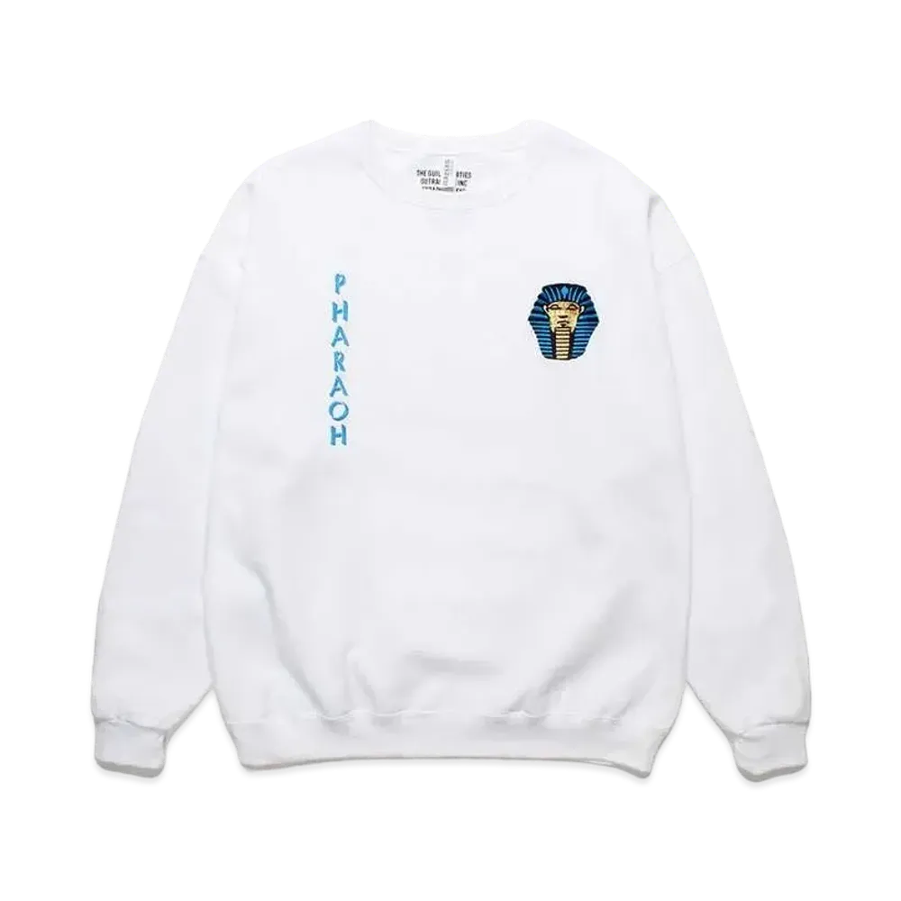 WACKO MARIA Sweat Shirt "White"