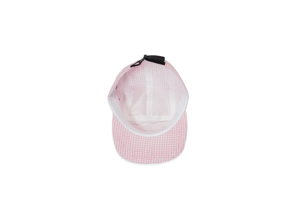 Supreme Monogram Gingham Camp Cap 