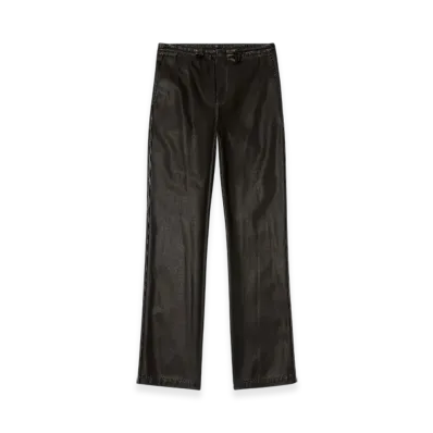 Diesel P-Rivers Pants In Treated Technical Fabric "Black"