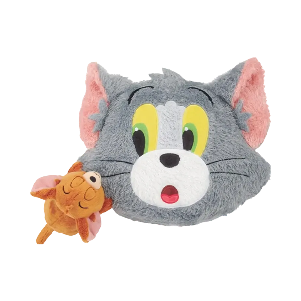 BANDAI "Ichiban Kuji" -Tom and Jerry Yummy Funny House!- B Prize TOM and JERRY Jump on Plush
