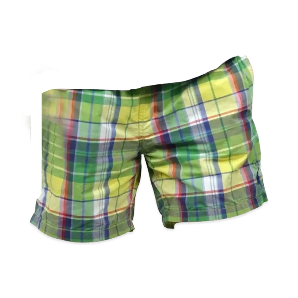 Polo Ralph Lauren Check Swim Trunk "Yellow"