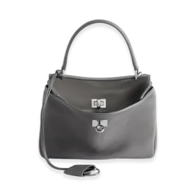 BALENCIAGA Rodeo Mini Handbag "Grey"