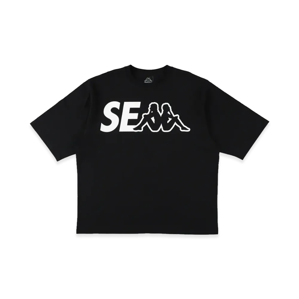 WIND AND SEA x KAPPA S/S Og Sea Tee "Black"