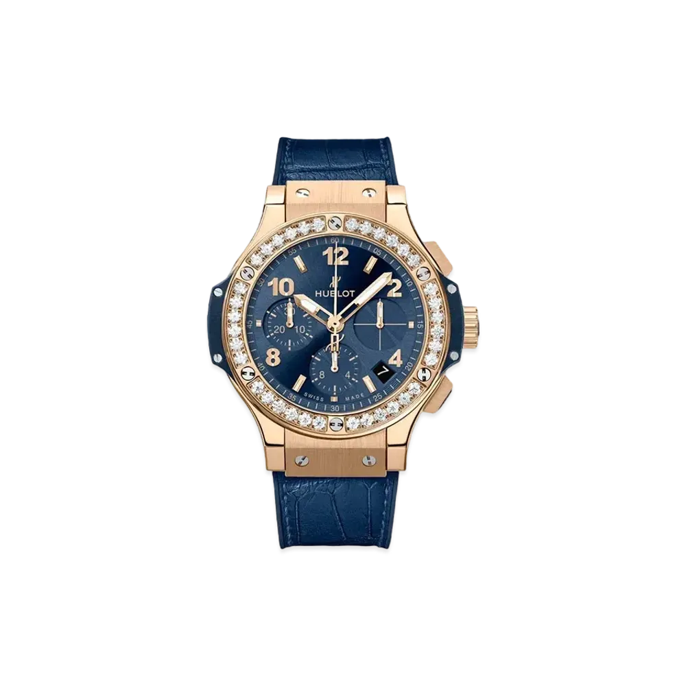 HUBLOT Big Bang Gold Blue Diamonds 41mm
