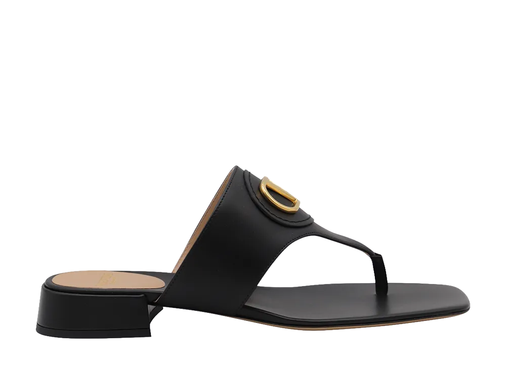 Valentino Garavani Women's Flat Shoes "Black"