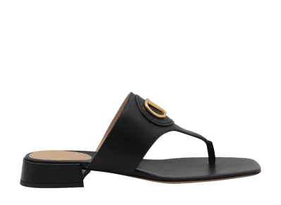 Valentino Garavani Women's Flat Shoes "Black"
