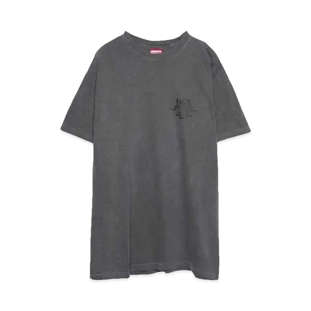 Hide and Seek Californication S/S Tee(24ss) "D-BLACK"