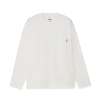 The North Face Long Sleeve Airy Pocket Tee Unisex "White"