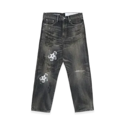 Yohji Yamamoto POUR HOMME x Neighborhood Savage Denim Dp Basic Pants "Black"