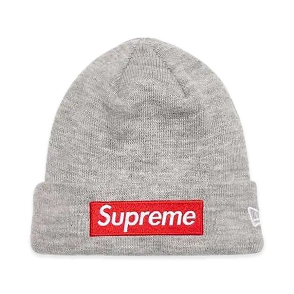 Supreme Box Logo Beanie "Grey" (18FW)