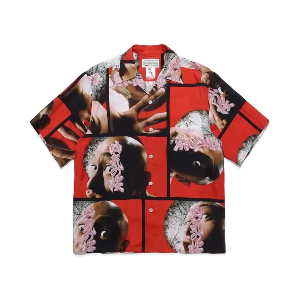 WACKO MARIA KYOKI NO SAKURA / HAWAIIAN SHIRT "Red"