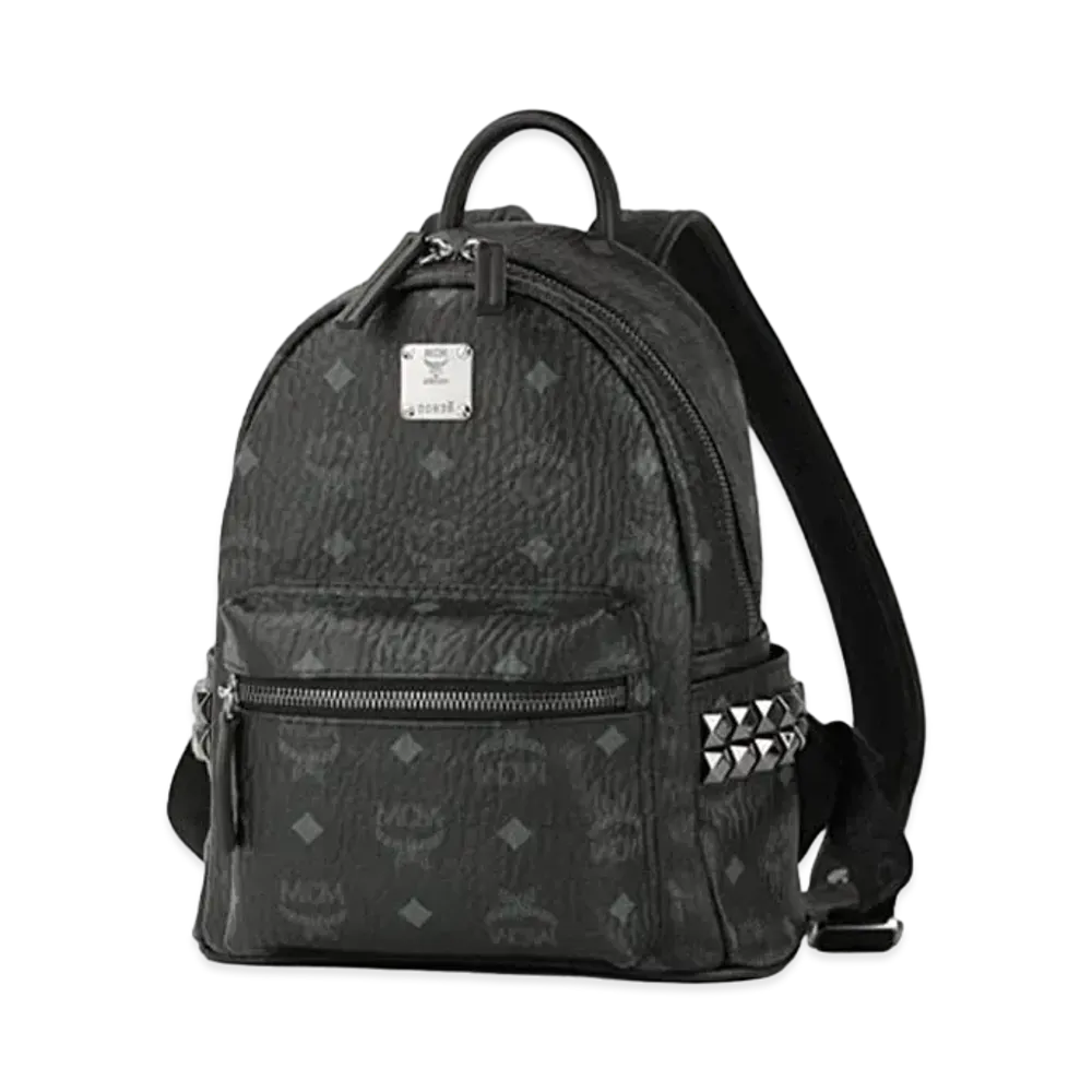 MCM Visetos Stark Backpack Mini "Black"
