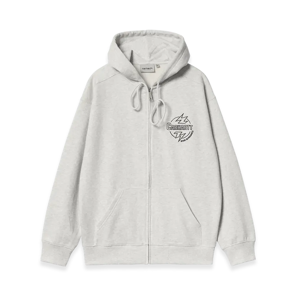 Carhartt WIP Hooded Blaze Jacket "Ash Heather/Black"