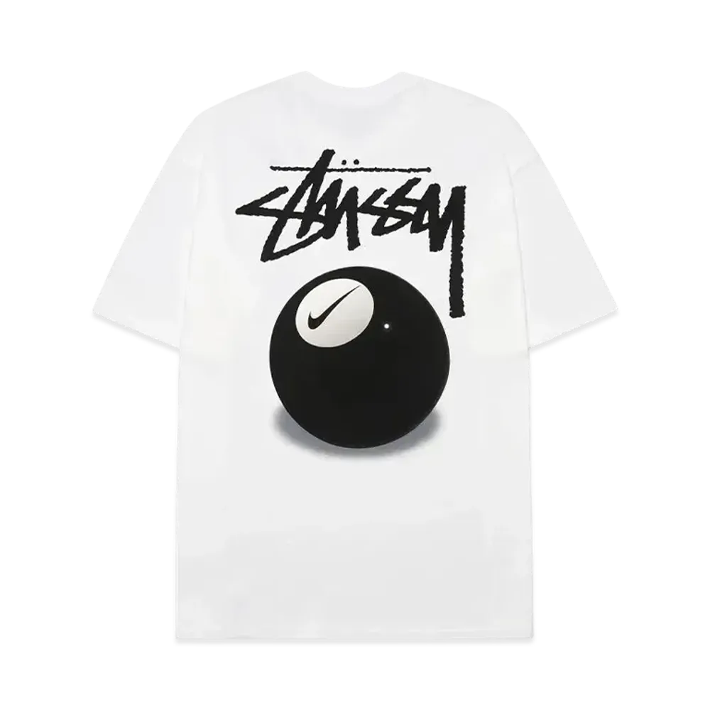 Stussy × Nike SS 8 Ball T-Shirt "White"