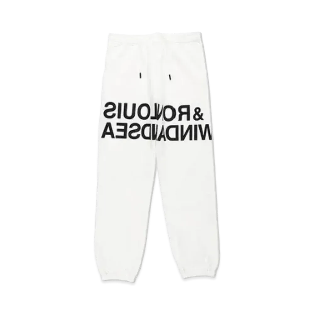 WIND AND SEA x Ron Louis Sweat Pants "White"