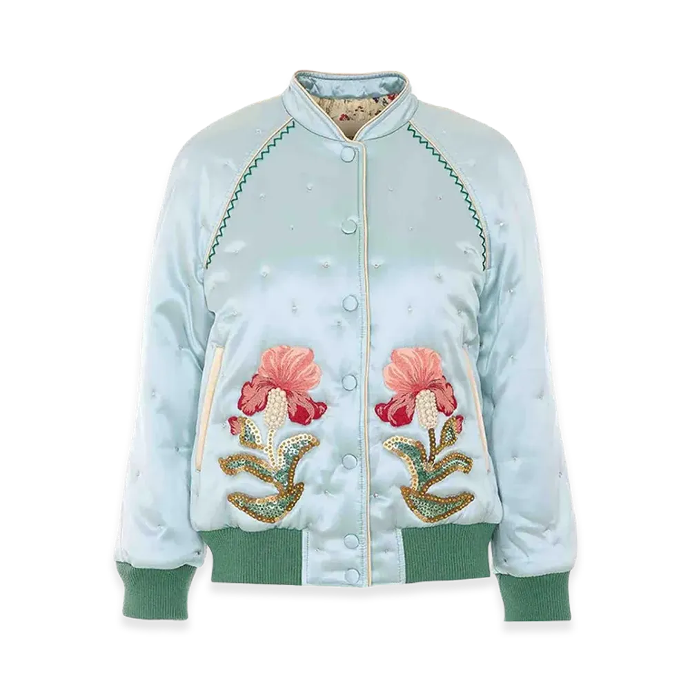 Valentino Women's Embroidered Jacket "Multicolor"