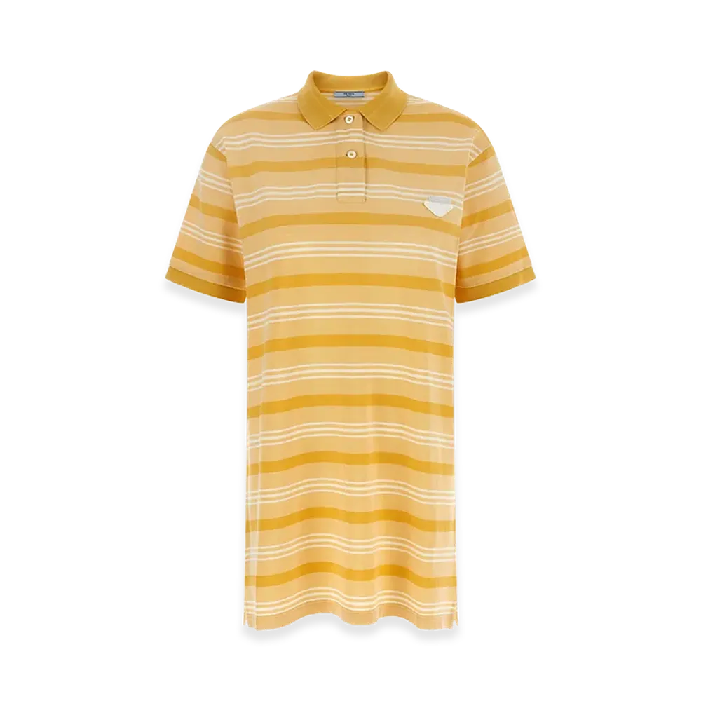PRADA Women's Polo Dress "Stripped"