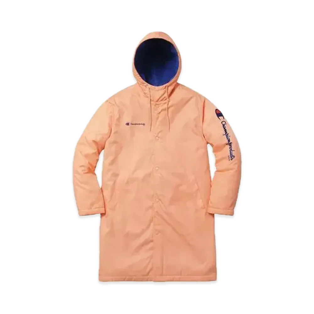 Supreme x Champion Stadium Parka "Peach"