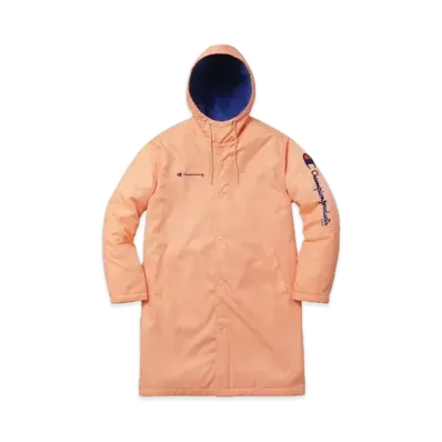Supreme x Champion Stadium Parka "Peach"