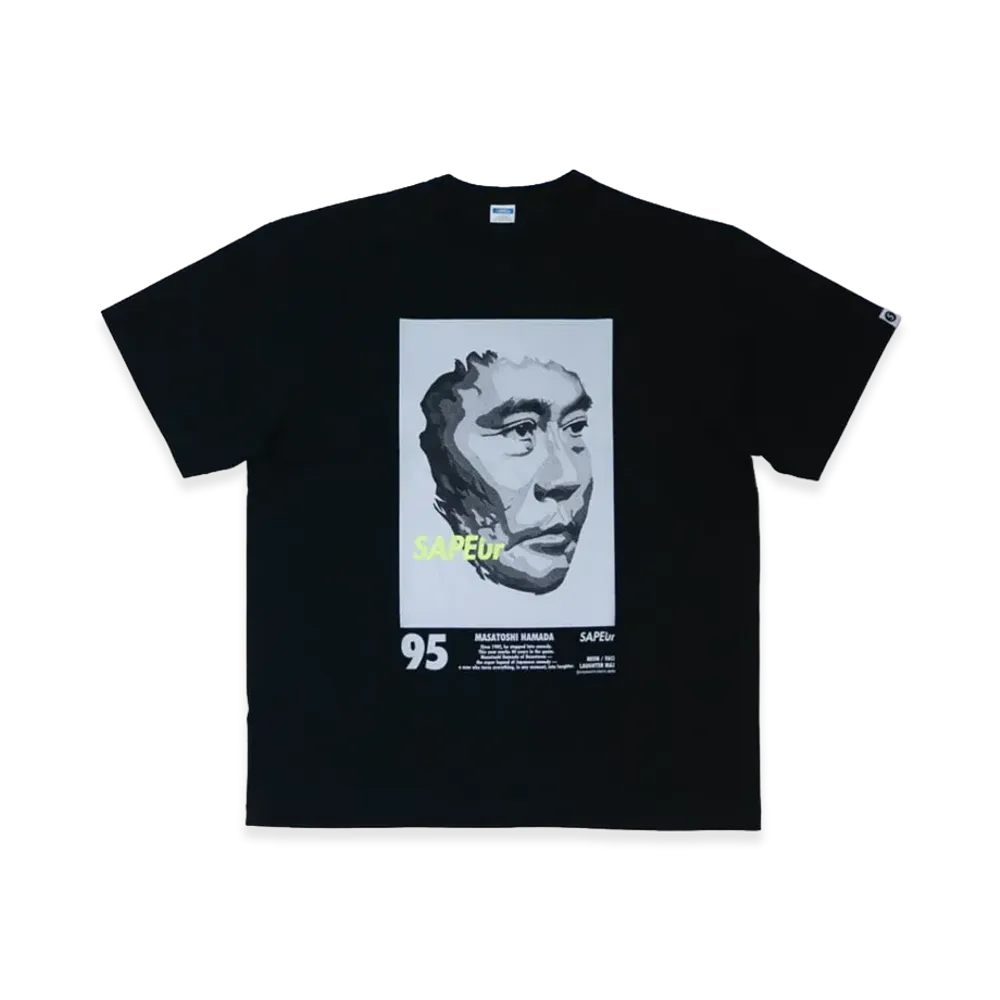 SAPEur x MASATOSHI HAMADA MH1995 S/S T-Shirt "Black"
