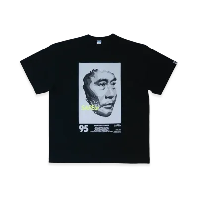 SAPEur x MASATOSHI HAMADA MH1995 S/S T-Shirt "Black"