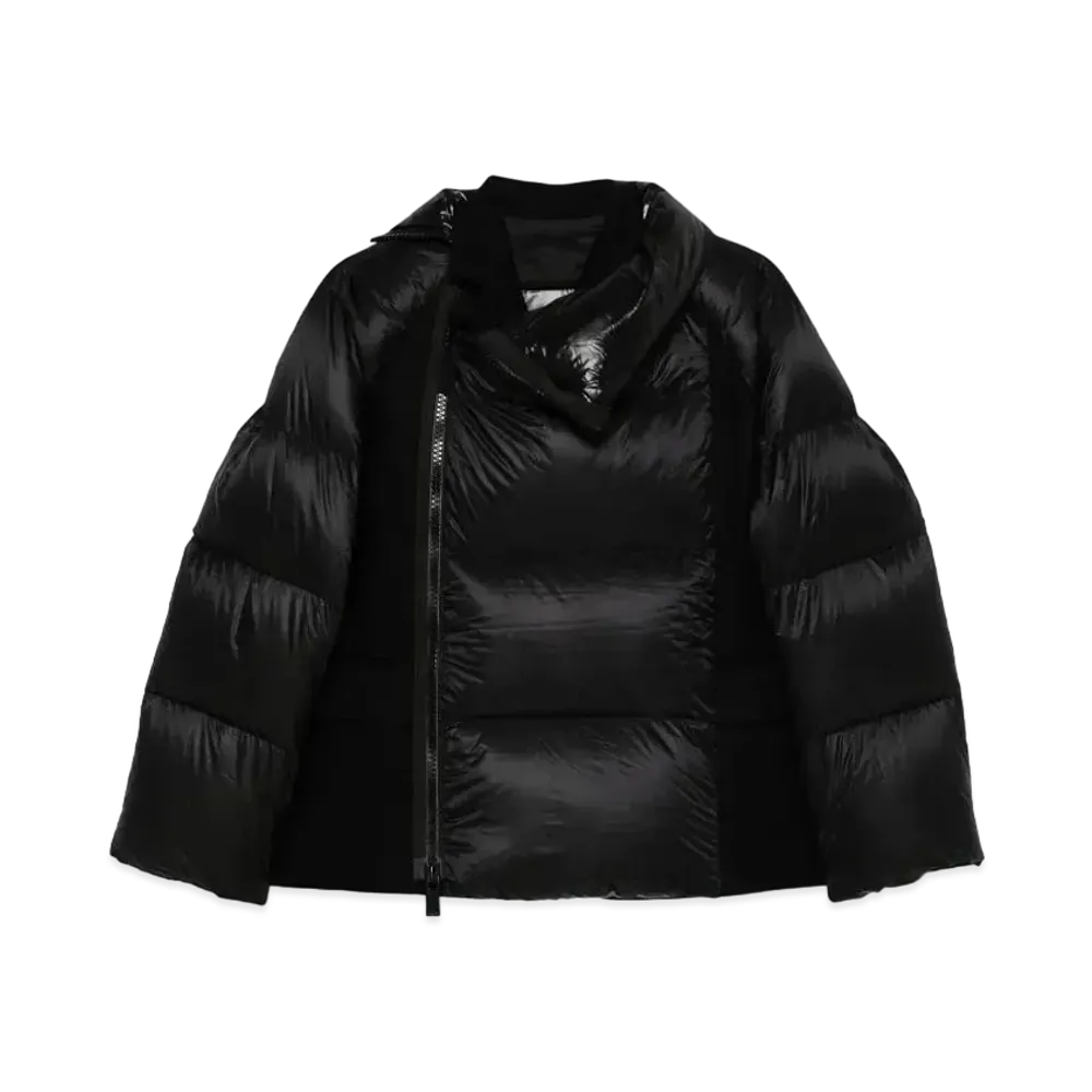 sacai Short Nylon Down Jacket "Black"