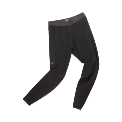 ARC'TERYX Raw Merino Wool Bottoms For Men "Black" X000007482
