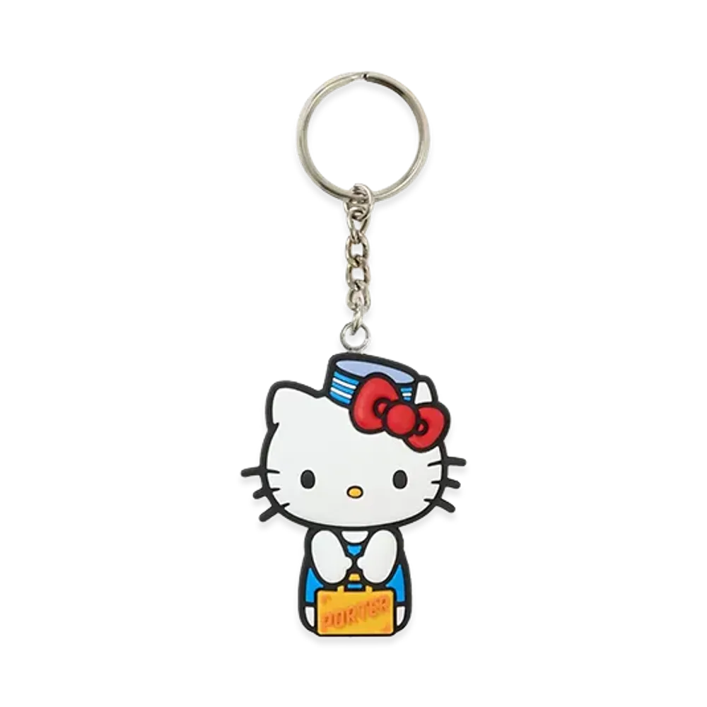 PORTER x HELLO KITTY Key Charm "White"