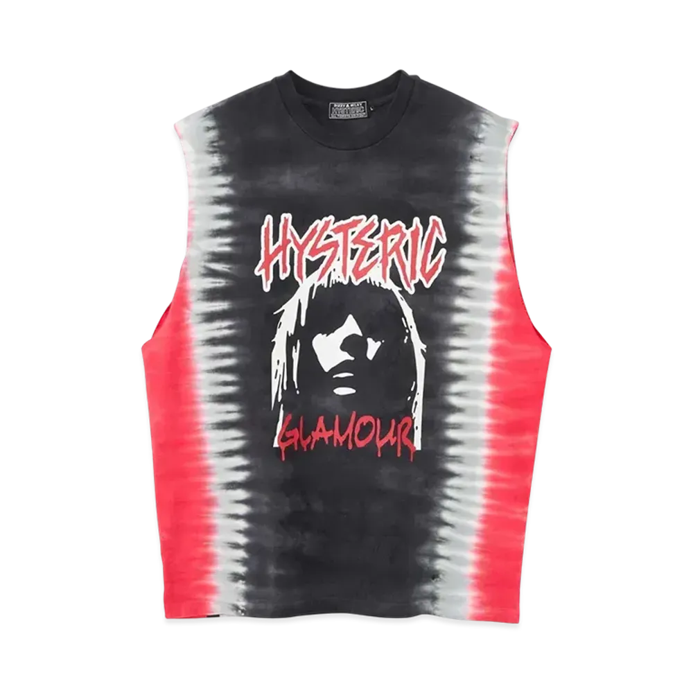HYSTERIC GLAMOUR Hysteric Underground Sleeveless T-Shirt "Black"