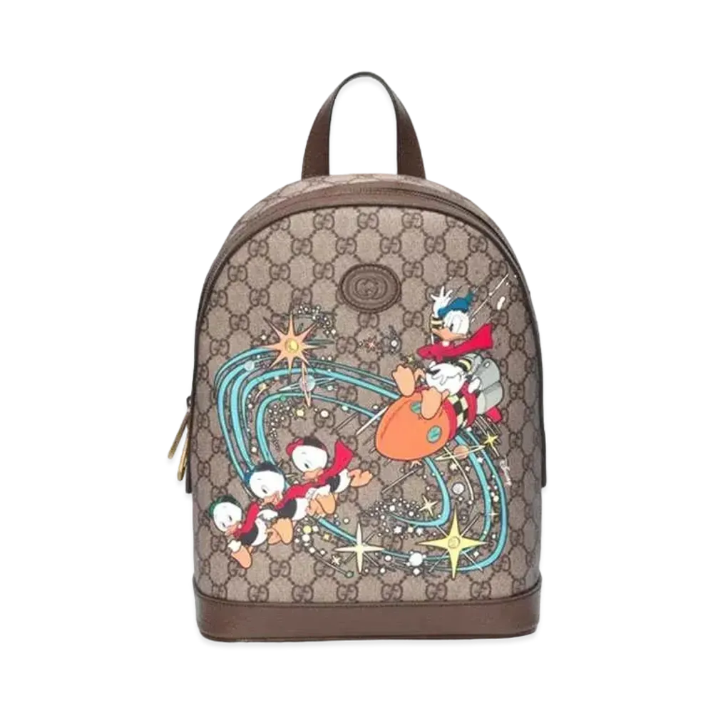 グッチ x ディズニー ドナルドダック バックパック 552884 2N2AT 8683
