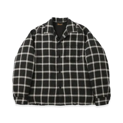 visvim Keesey Check Down JKT "Black"
