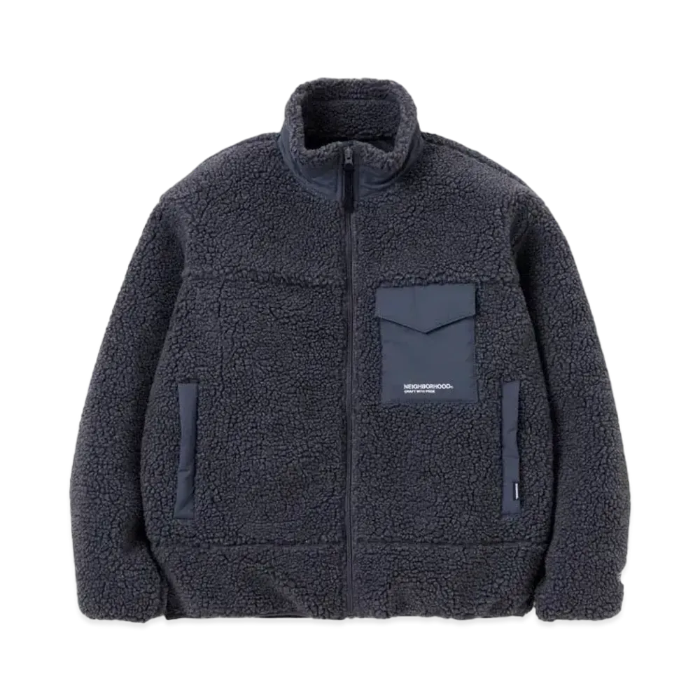 NEIGHBORHOOD Boa Fleece Jacket "Gray"