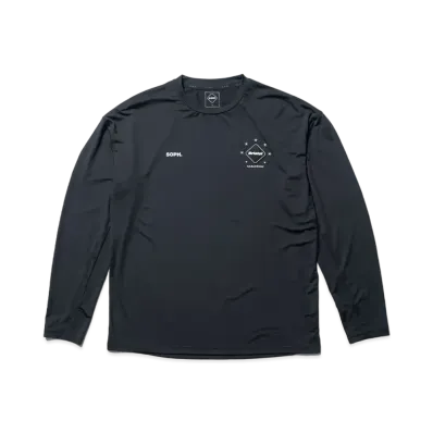 F.C.Real Bristol Authentic Team Tour Long Sleeve Top "Black"