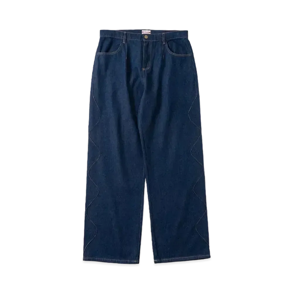 BADWAY Wave Classic denim pants "Indigo"