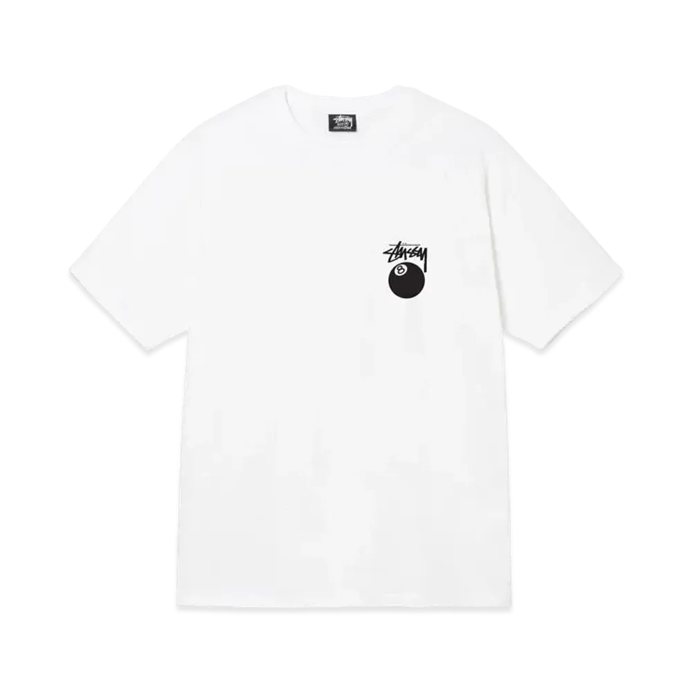 Stussy BILLIARDS TEE "White"