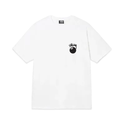 Stussy BILLIARDS TEE "White"