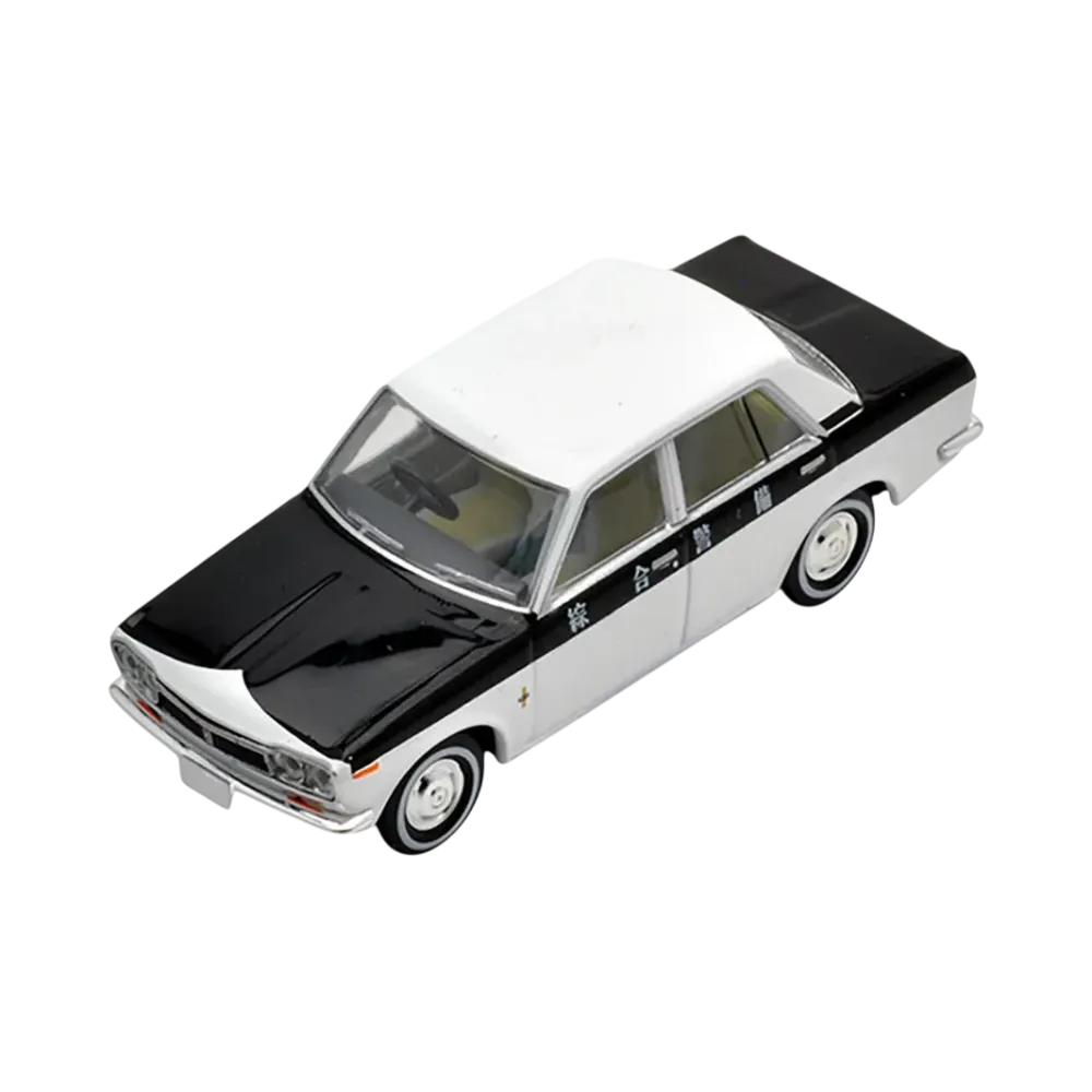 TOMYTEC "TOMICA LIMITED VINTAGE" 1/64 LV-79c Datsun Bluebird 1400DX Sogo Security Insurance