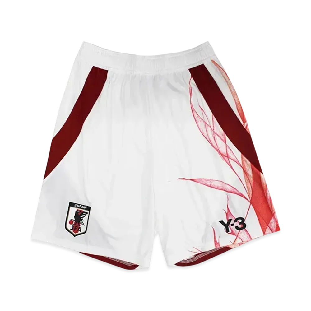 adidas Y-3 Japan National Soccer National Team 2024 Away Shorts "Core White"