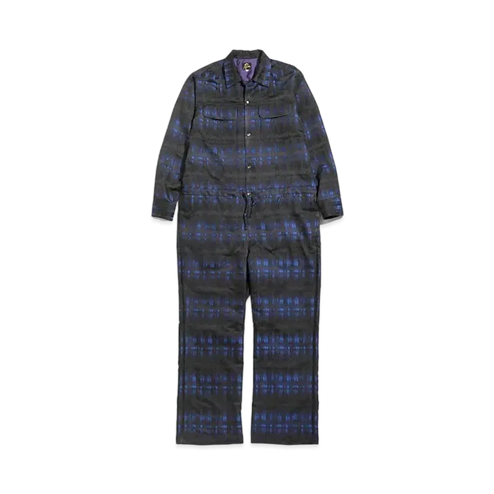 Needles ALL-IN-ONE - PE/W OMBRE PLAID JQ. "Blue"