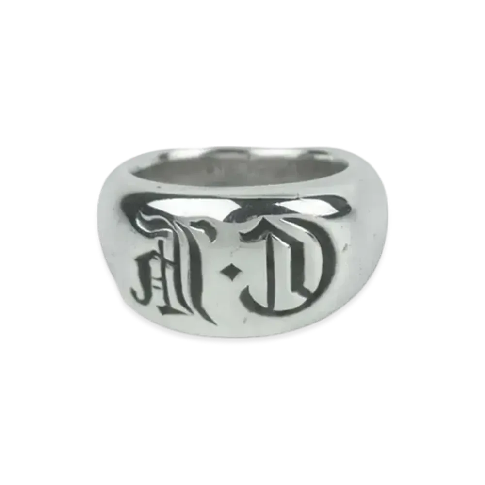 Chrome Hearts Seal Stamp Ring "Silver"
