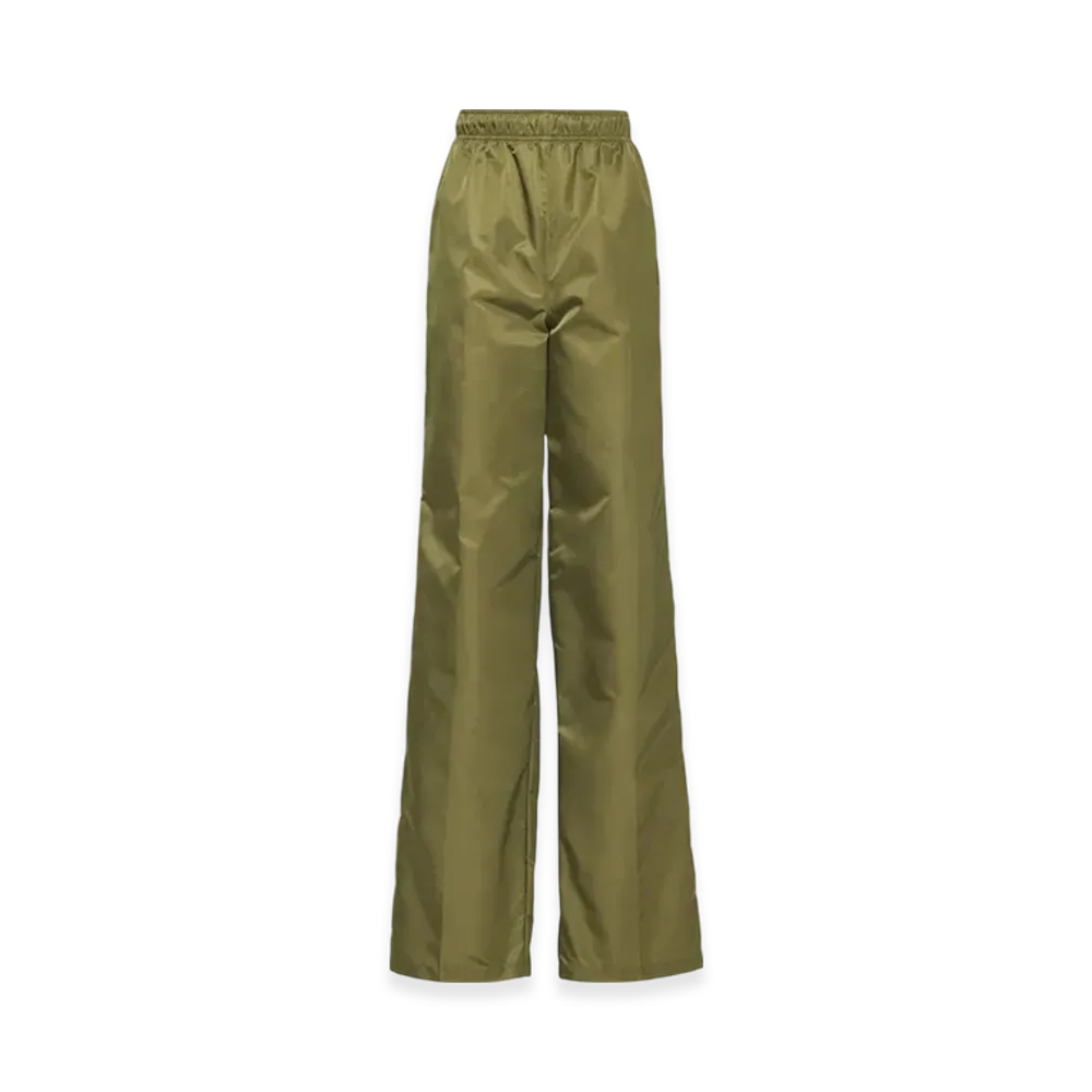 PRADA Women's Re-Nylon Pants "Loden Green"