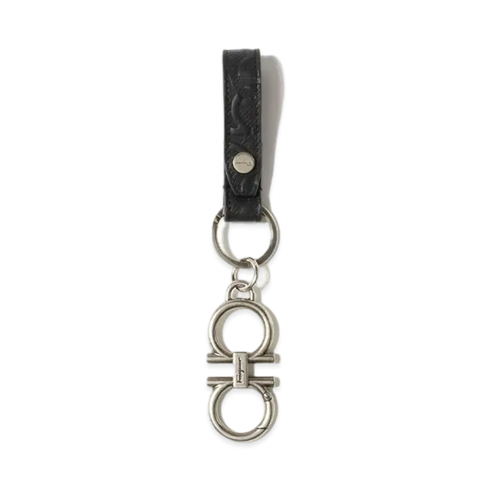 Salvatore Ferragamo Key Ring "Black"