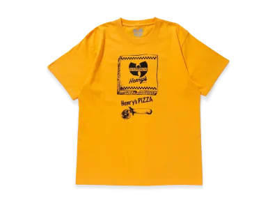 VERDY x Wu-Tang Clan x Henry's Pizza T-Shirt "Yellow"