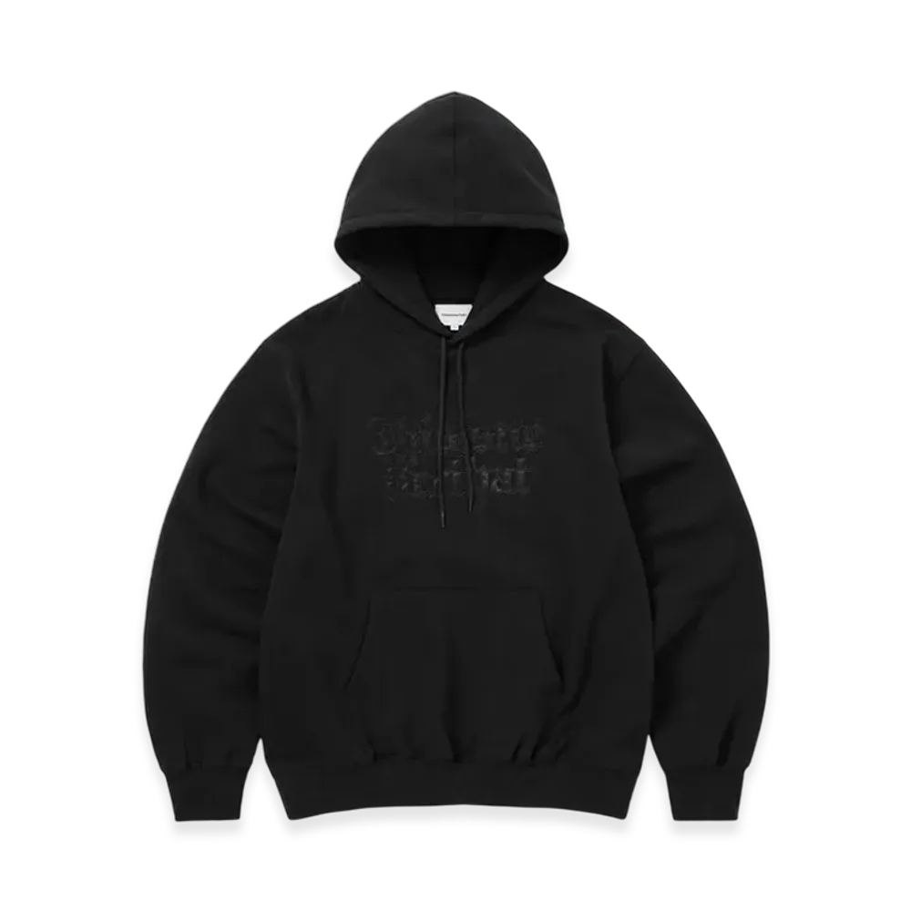 thisisneverthat Old English Logo Hoodie "Black"