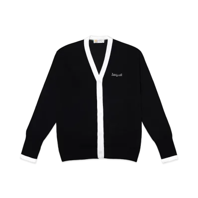 FRAGMENT x SEQUEL x JOHN SMEDLEY V-Neck Cardigan "Black"
