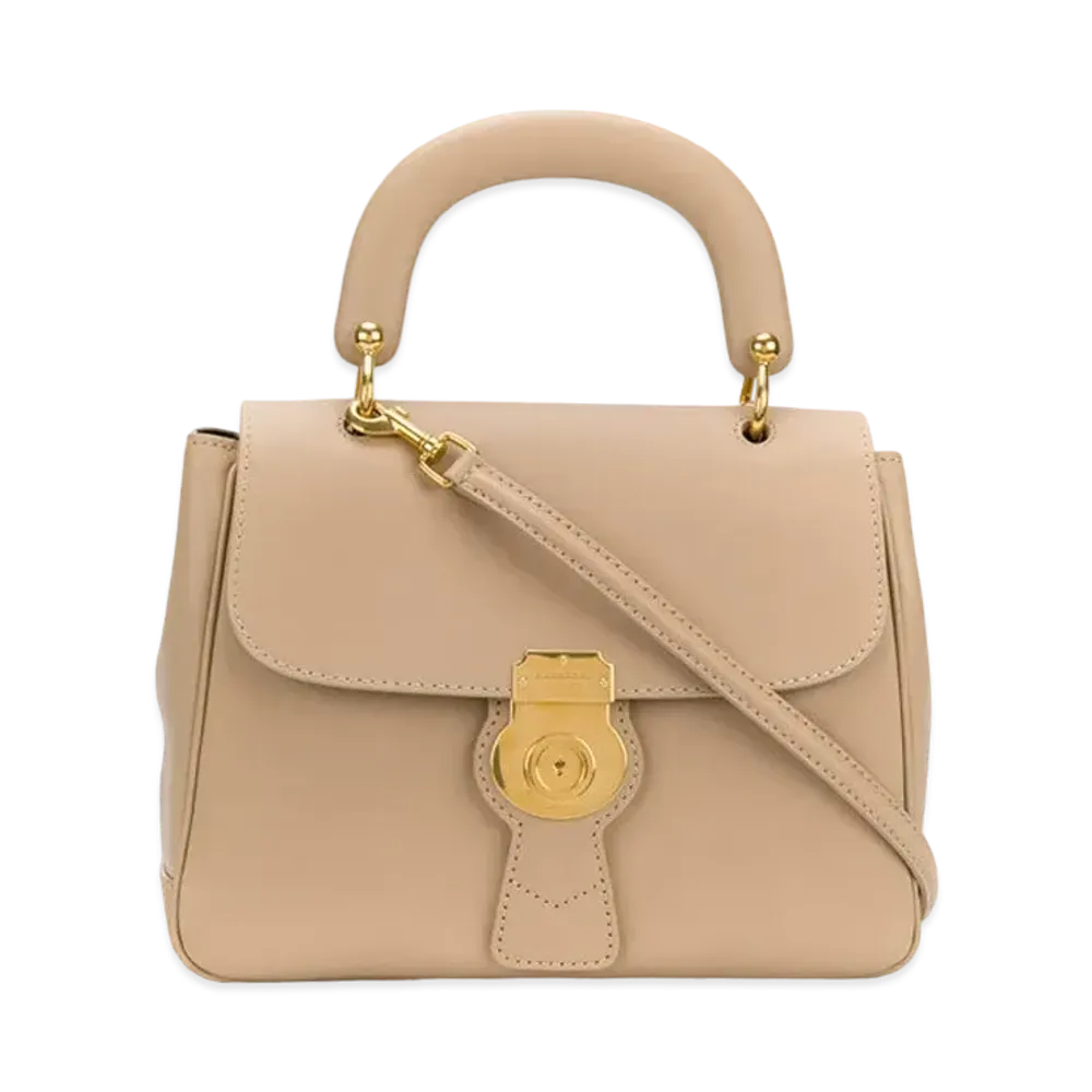 Burberry Dk88 Leather 2Way Bag "Beige"