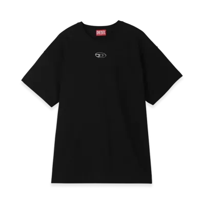 DIESEL Crew Neck Shirt Tmarcus Over Women "Black"