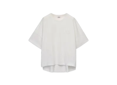 LOEWE Women's Boxy Fit T-Shirt In Cotton "White"