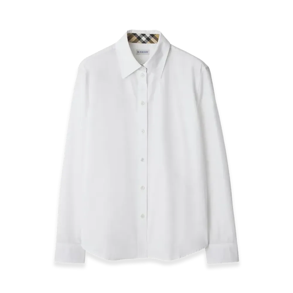 Burberry Women's Poplin Shirt "White"